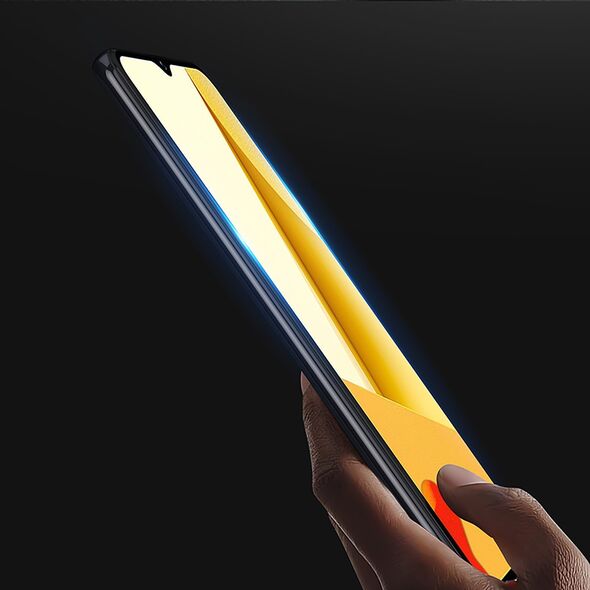 DUXDUCIS Szkło hartowane Dux Ducis 9D Tempered Glass Vivo Y16/Y02s czarny (case friendly)