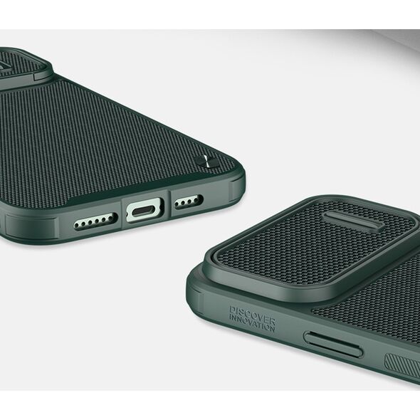 Nillkin Etui Nillkin Textured S Apple iPhone 14 Pro Max ciemnozielone