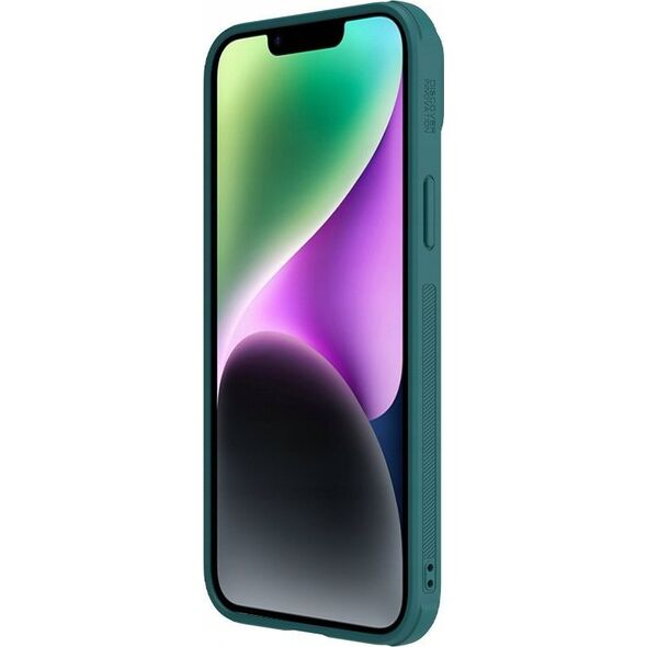 Nillkin Etui Nillkin CamShield Leather S Apple iPhone 14 Plus zielone