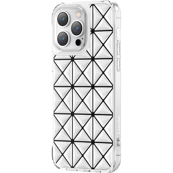Kingxbar Kingxbar Miya Series etui iPhone 14 Pro Max pokrowiec obudowa na tył plecki białe