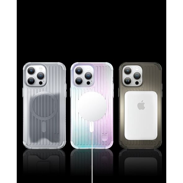 Kingxbar Kingxbar PQY Go Out Series magnetyczne etui iPhone 14 MagSafe czarne
