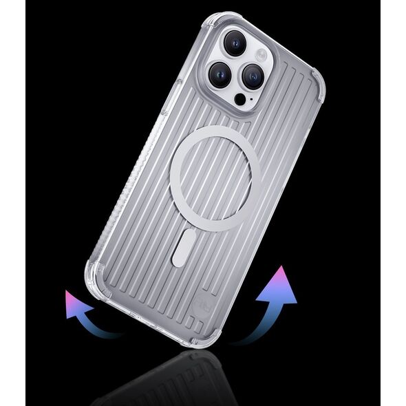 Kingxbar Kingxbar PQY Go Out Series magnetyczne etui iPhone 14 Plus MagSafe czarne