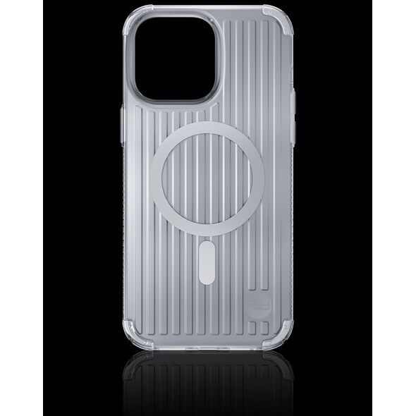 Kingxbar Kingxbar PQY Go Out Series magnetyczne etui iPhone 14 Pro MagSafe srebrne