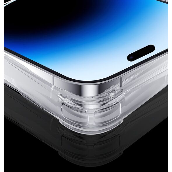 Kingxbar Kingxbar PQY Go Out Series magnetyczne etui iPhone 14 Pro MagSafe srebrne