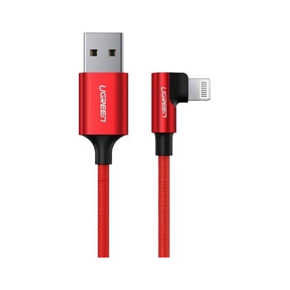 Kabel USB Ugreen USB-A - Lightning 1 m Czerwony (UGR1459)