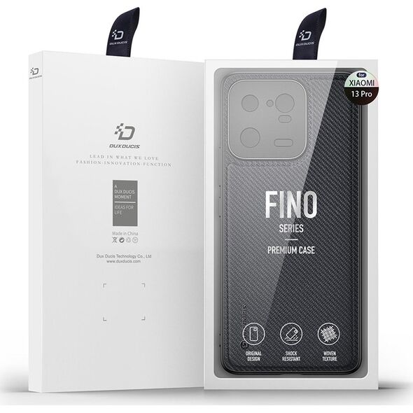 Dux Ducis Dux Ducis Fino etui do Xiaomi 13 Pro pokrowiec z silikonową ramką szare