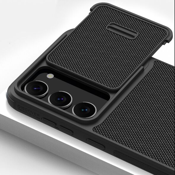 Nillkin Nillkin Textured S Case etui Samsung Galaxy S23 pancerny pokrowiec z osłoną na aparat czarne
