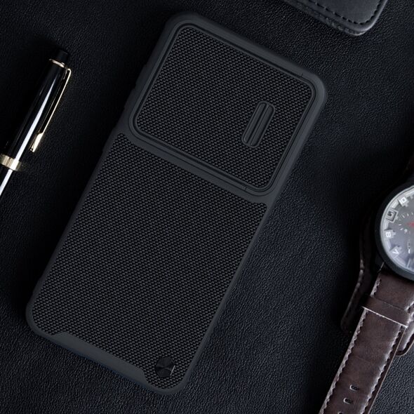 Nillkin Nillkin Textured S Case etui Samsung Galaxy S23 pancerny pokrowiec z osłoną na aparat czarne