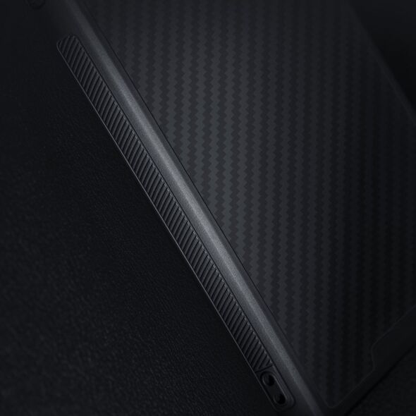 Nillkin Nillkin Synthetic Fiber S Case etui Samsung Galaxy S23 Ultra pokrowiec osłona na aparat czarne
