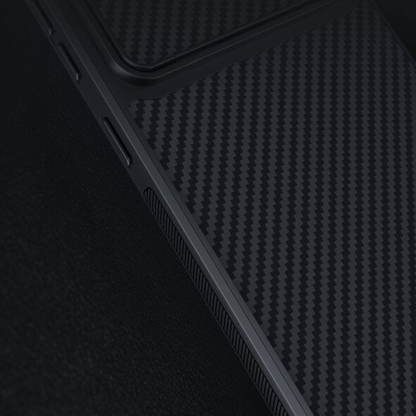 Nillkin Nillkin Synthetic Fiber S Case etui Samsung Galaxy S23+ pokrowiec osłona na aparat czarne