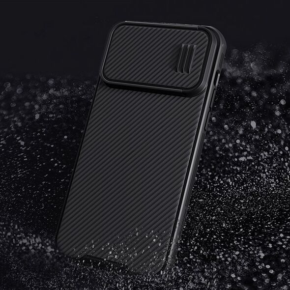 Nillkin Nillkin CamShield S Case etui iPhone 14 Pro Max pancerny pokrowiec osłona na aparat fioletowe