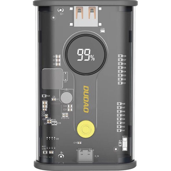 Powerbank Dudao Dudao powerbank 20000mAh 1xUSB-A / 1xUSB-C 22.5W PD czarny (K16Pro)