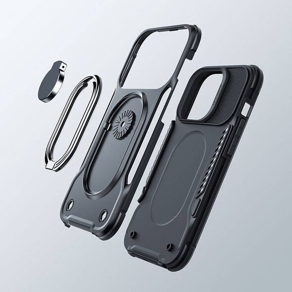 Joyroom Etui Joyroom Dual Hinge Apple iPhone 14 Pro czarne