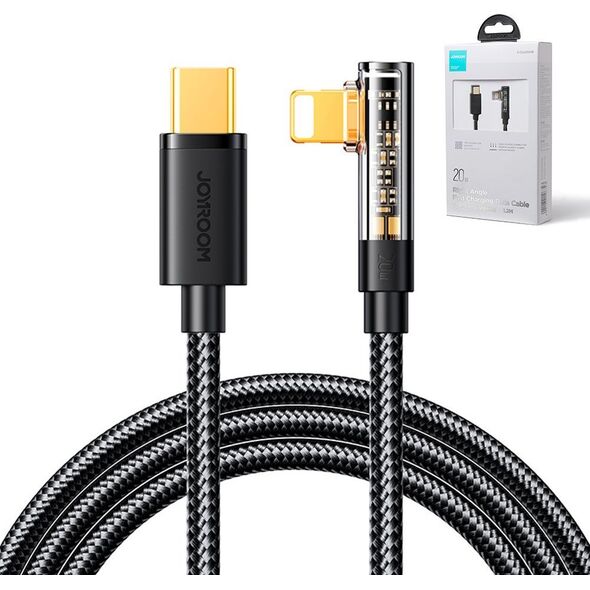 Kabel USB Joyroom USB-C - Lightning 1.2 m Czarny (JYR652)