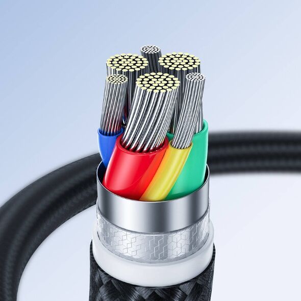 Kabel USB Joyroom USB-C - Lightning 0.25 m Czarny (JYR696)