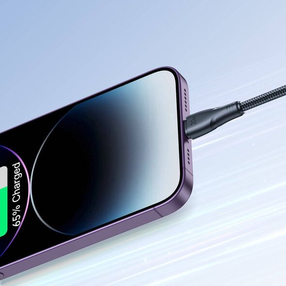 Kabel USB Joyroom USB-C - Lightning 0.25 m Czarny (JYR696)