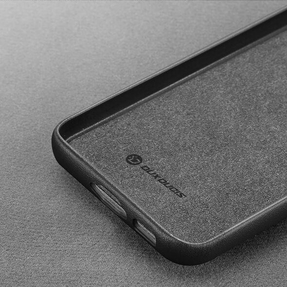 Dux Ducis Dux Ducis Grit etui Samsung Galaxy S23+ elegancki pokrowiec ze sztucznej skóry MagSafe czarne