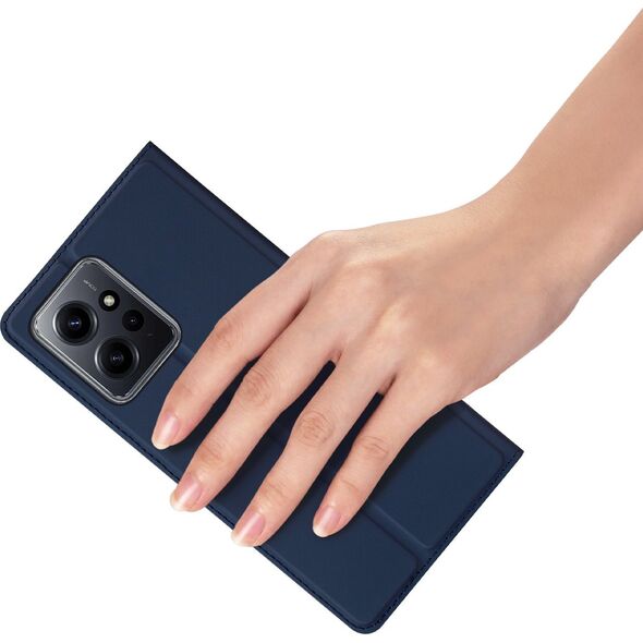 Dux Ducis Dux Ducis Skin Pro etui do Xiaomi Redmi Note 12 pokrowiec z klapką portfel na kartę podstawka niebieskie