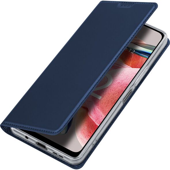 Dux Ducis Dux Ducis Skin Pro etui do Xiaomi Redmi Note 12 pokrowiec z klapką portfel na kartę podstawka niebieskie