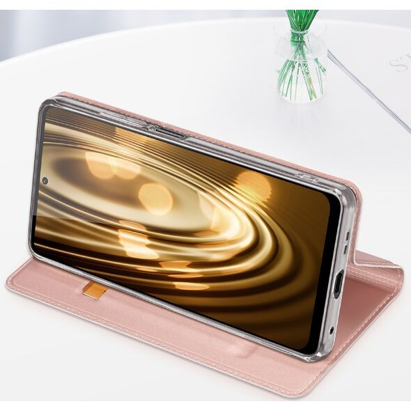 Dux Ducis Dux Ducis Skin Pro etui do Xiaomi Redmi Note 12 pokrowiec z klapką portfel na kartę podstawka niebieskie