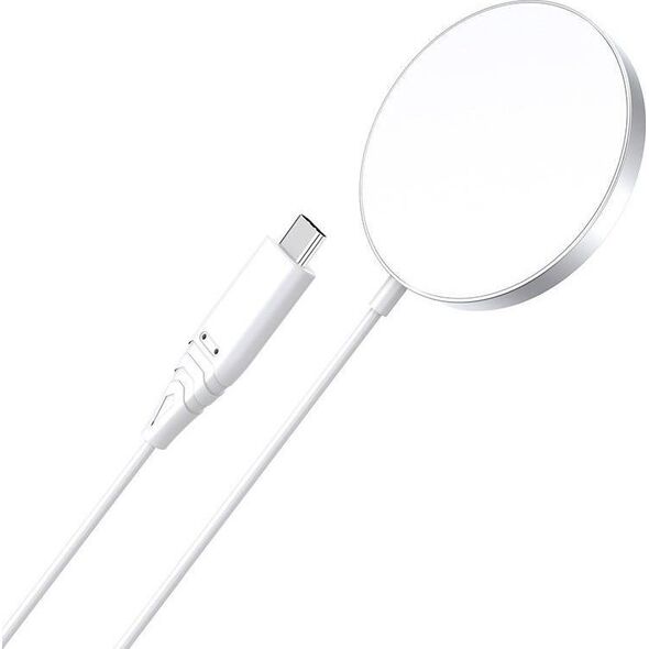 Ładowarka Choetech Magnetyczna ładowarka indukcyjna Choetech T518 15W (biała)