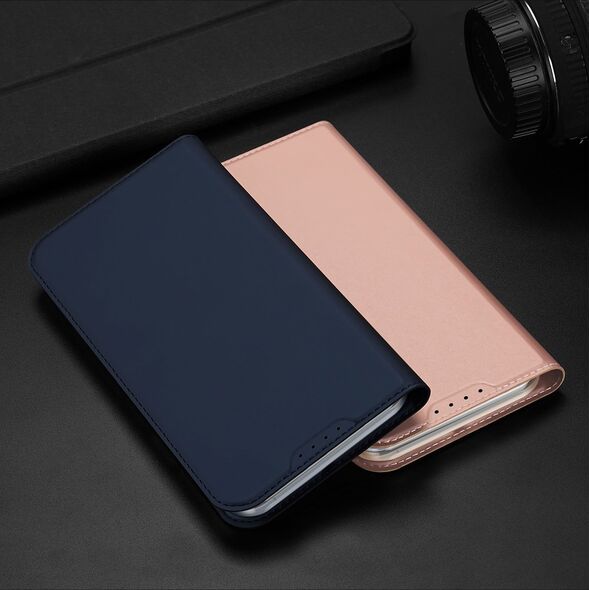 Dux Ducis Etui do iPhone 15 Plus pokrowiec z klapką i portfelem Dux Ducis Skin Pro - różowe