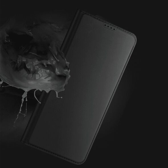 Dux Ducis DUX DUCIS SKIN PRO ETUI DO REALME 10 5G / REALME 9I 5G POKROWIEC Z KLAPKĄ PORTFEL NA KARTĘ PODSTAWKA CZARNE