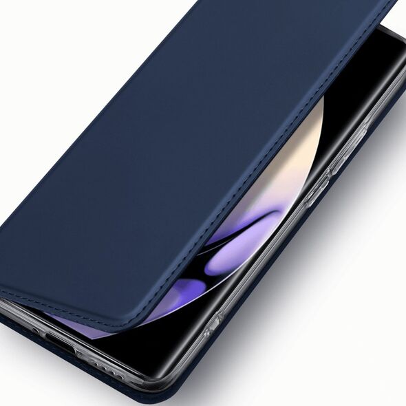 Dux Ducis DUX DUCIS SKIN PRO ETUI DO REALME 10 5G / REALME 9I 5G POKROWIEC Z KLAPKĄ PORTFEL NA KARTĘ PODSTAWKA CZARNE