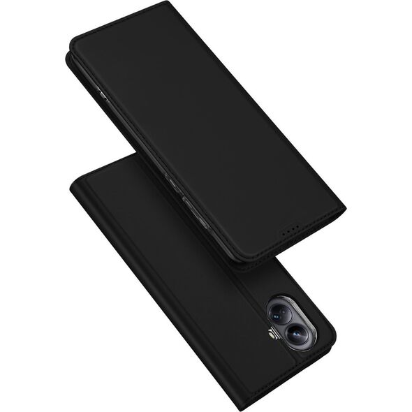 Dux Ducis DUX DUCIS SKIN PRO ETUI DO REALME 10 PRO+ POKROWIEC Z KLAPKĄ PORTFEL NA KARTĘ PODSTAWKA CZARNE