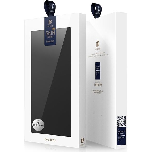 Dux Ducis DUX DUCIS SKIN PRO ETUI DO REALME 10 PRO+ POKROWIEC Z KLAPKĄ PORTFEL NA KARTĘ PODSTAWKA CZARNE