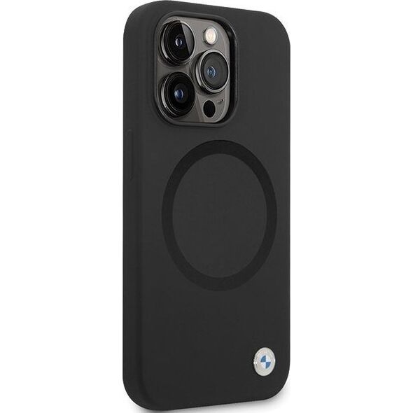 BMW Etui BMW BMHMP14LSILBK2 Apple iPhone 14 Pro Signature Liquid Silicone MagSafe czarny/black