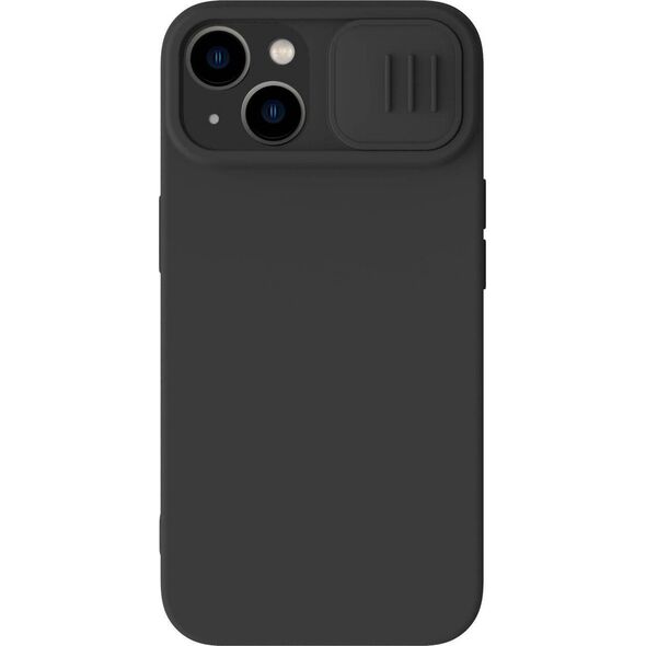 Nillkin Etui Nillkin CamShield Silky Silicone do iPhone 15 Plus (czarne)