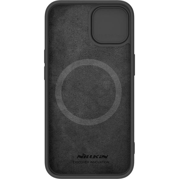 Nillkin Etui Nillkin CamShield Silky Silicone do iPhone 15 Plus (czarne)