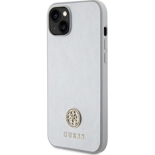 Guess Guess GUHCP15MPS4DGPS iPhone 15 Plus 6.7" srebrny/silver hardcase Strass Metal Logo