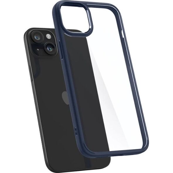 Spigen Spigen Crystal Hybrid, navy blue - iPhone 15 Plus