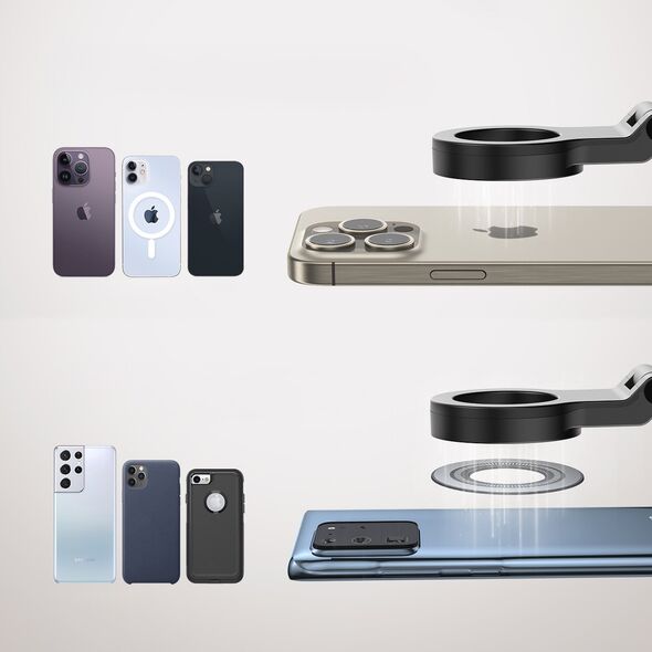 Joyroom Uchwyt podróżny Joyroom JR-ZS365 na telefon magnetyczny - czarny