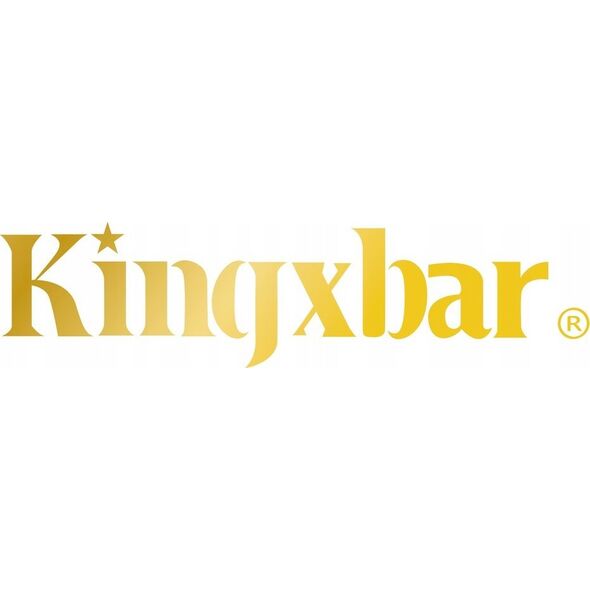 Kingxbar Etui silikonowe MagSafe Kingxbar PQY Crack Series do iPhone 15 Pro Max - czarne