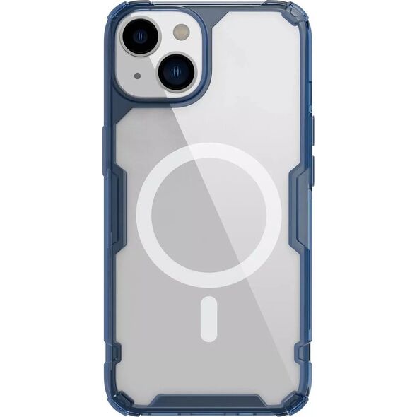Nillkin Pancerne etui z MagSafe Nillkin Nature Pro do iPhone 15 Plus - niebieskie