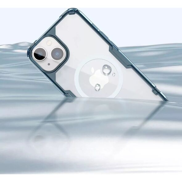 Nillkin Pancerne etui z MagSafe Nillkin Nature Pro do iPhone 15 Plus - niebieskie