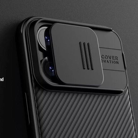 Nillkin Pancerne etui Nillkin CamShield Pro Magnetic Case do iPhone 15 Plus z osłoną na aparat - niebieskie