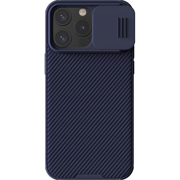 Nillkin Pancerne etui Nillkin CamShield Pro Magnetic Case do iPhone 15 Pro Max z osłoną na aparat - fioletowe