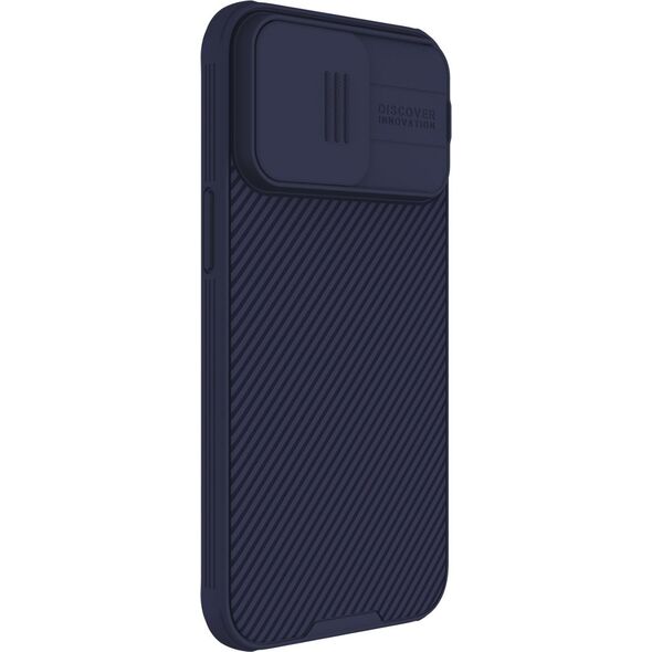 Nillkin Pancerne etui Nillkin CamShield Pro Magnetic Case do iPhone 15 Pro Max z osłoną na aparat - fioletowe
