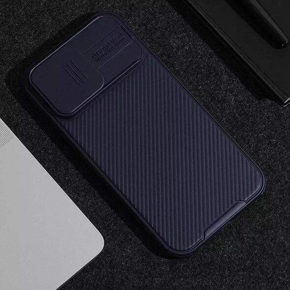Nillkin Pancerne etui Nillkin CamShield Pro Magnetic Case do iPhone 15 Pro Max z osłoną na aparat - zielone