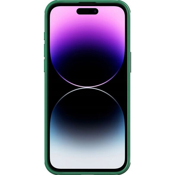 Nillkin Pancerne etui Nillkin CamShield Pro Magnetic Case do iPhone 15 Pro z osłoną na aparat - zielone