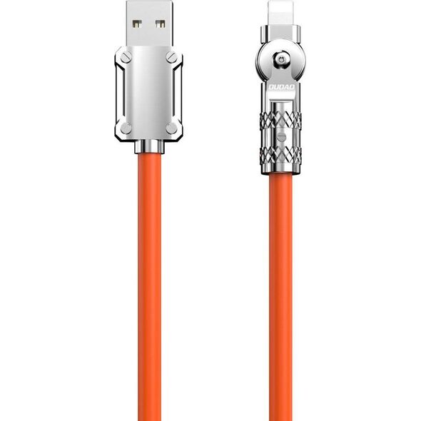 Kabel USB Dudao Lightning - USB-A 1 m Pomarańczowy (DDA289)