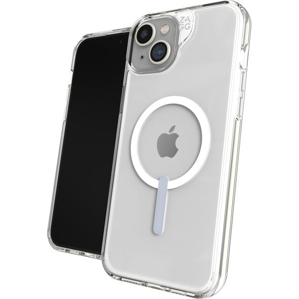 Zagg International ZAGG Crystal Palace Snap - obudowa ochronna do iPhone 14 Plus/15 Plus kompatybilna z MagSafe (clear)