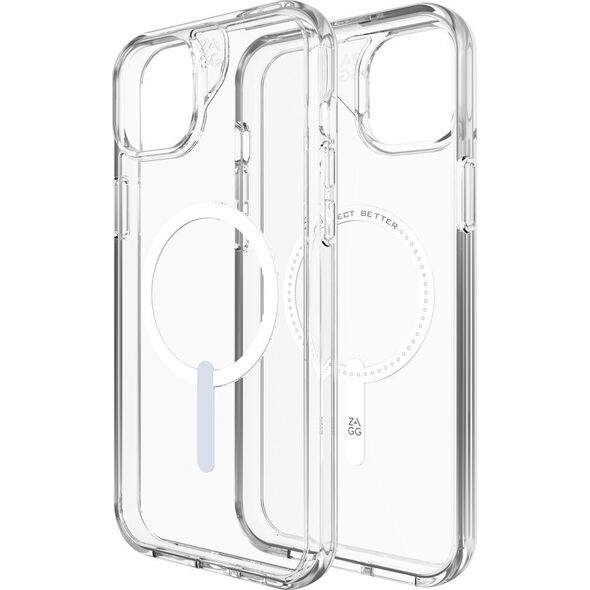Zagg International ZAGG Crystal Palace Snap - obudowa ochronna do iPhone 14 Plus/15 Plus kompatybilna z MagSafe (clear)