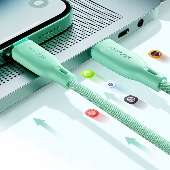 Kabel USB Joyroom USB-A - USB-C 1 m Różowy (JYR797)