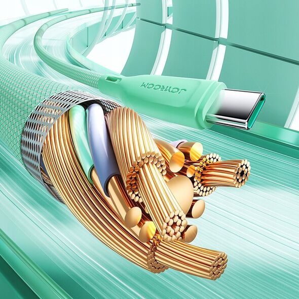 Kabel USB Joyroom USB-A - USB-C 1 m Różowy (JYR797)