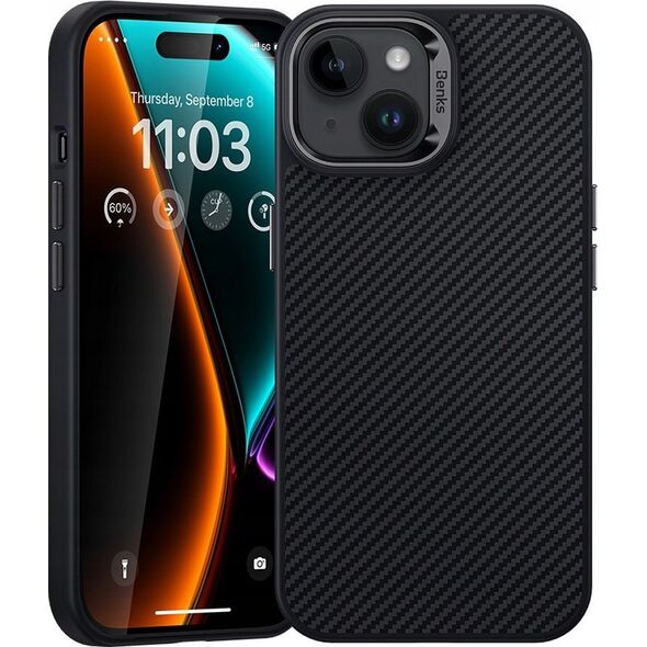Benks Etui Benks Anti-drop Magnetic Case Kevlar 600D Apple iPhone 15 Plus / 14 Plus